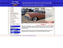 Tablet Screenshot of bayridgesclassicchevy.com